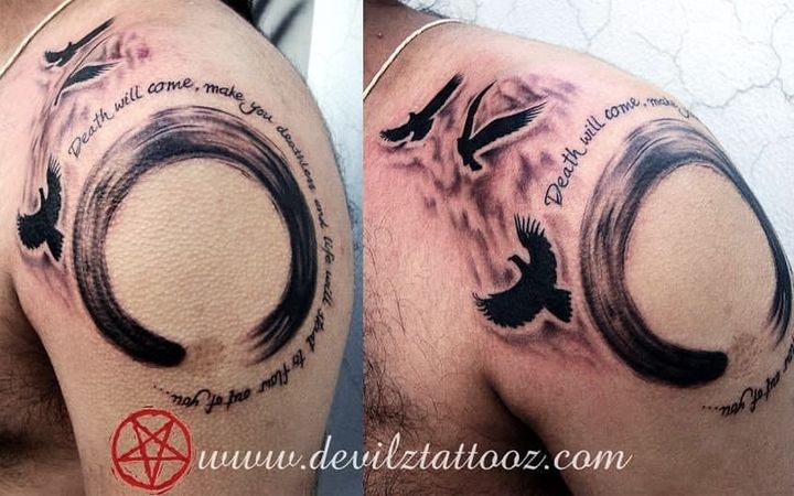 Trishul Om Tattoo | God Tattoo Designs - Ace Tattooz